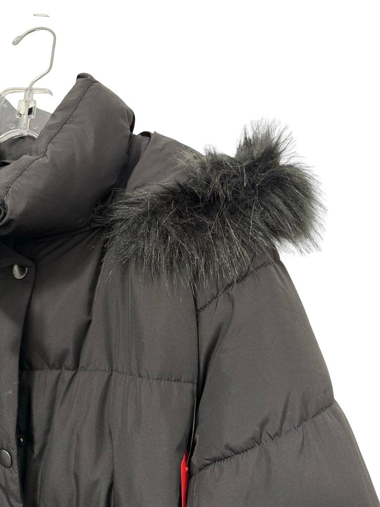 Puffer Faux Fur Hood