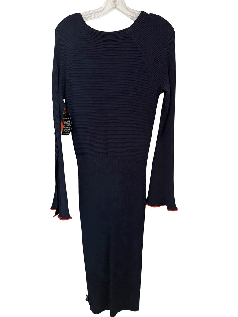 Long Ribbed Lace Up NWT