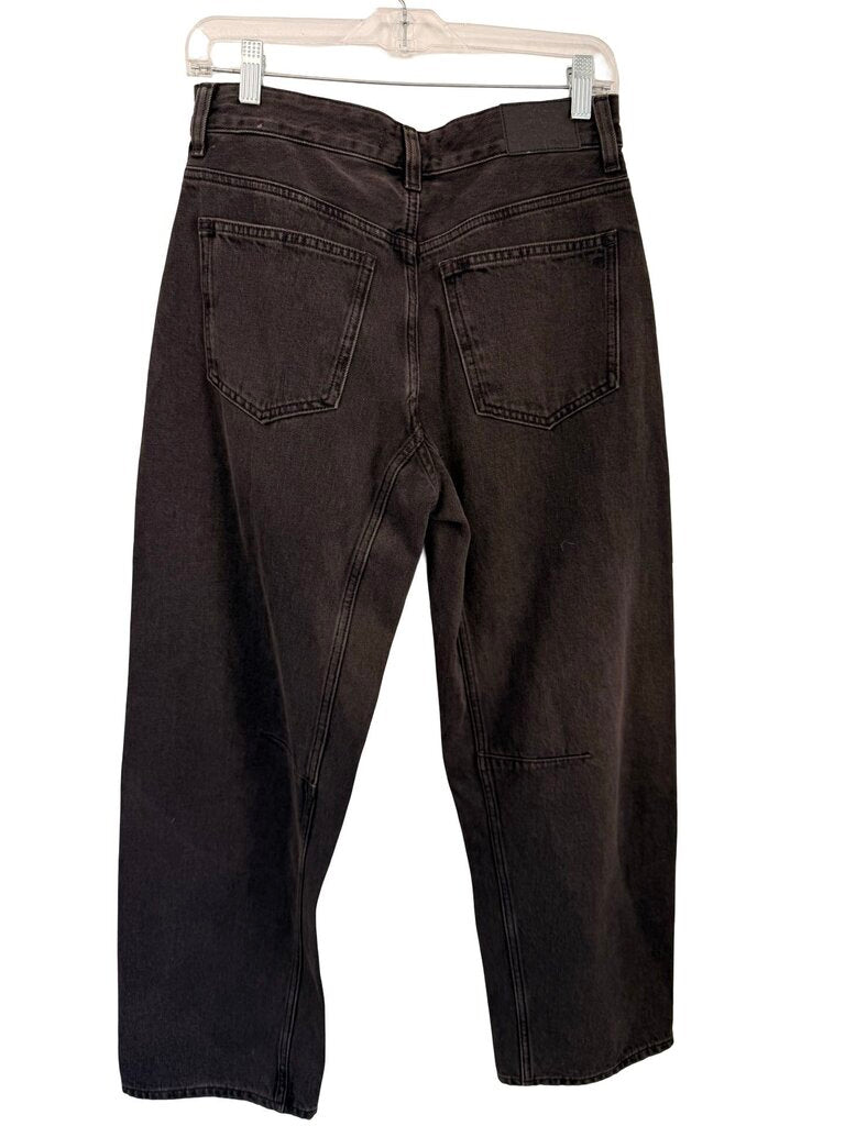 Button Front Barrel Leg