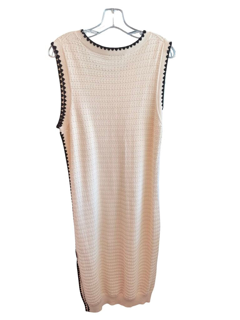 Dot/Stripe Knit Maxi