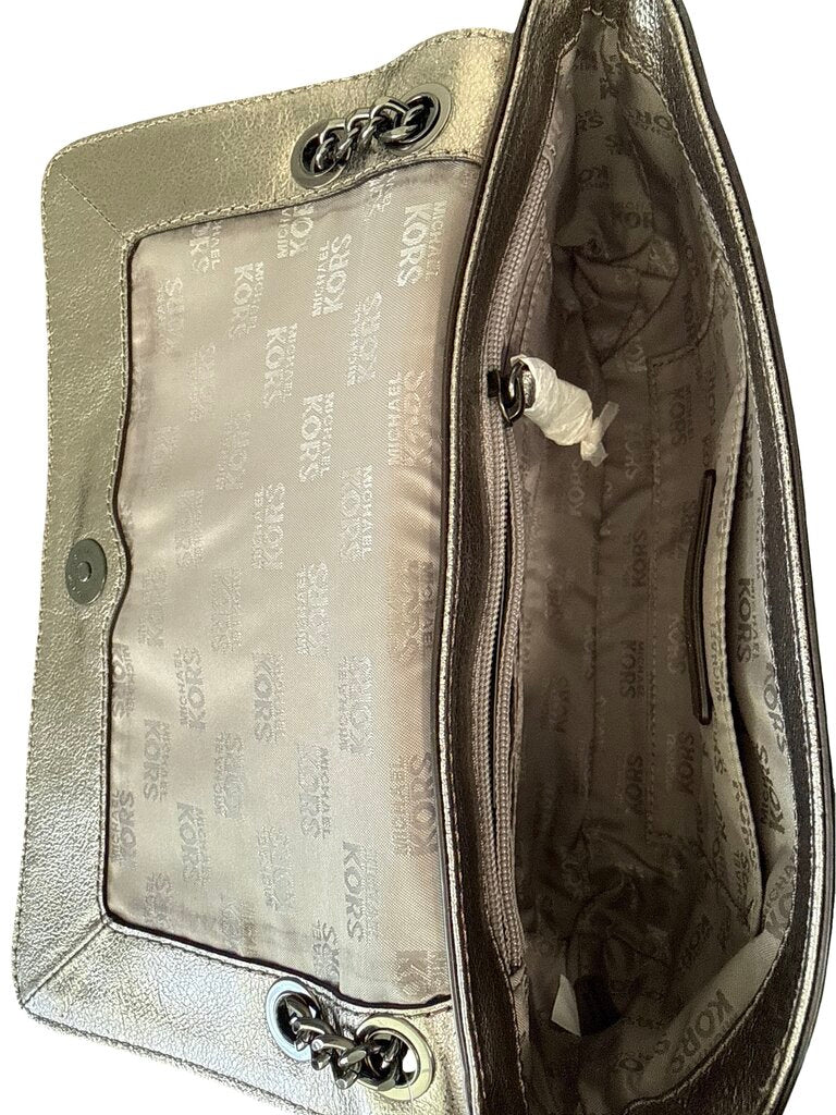 Metallic W/Chain Strap NWT