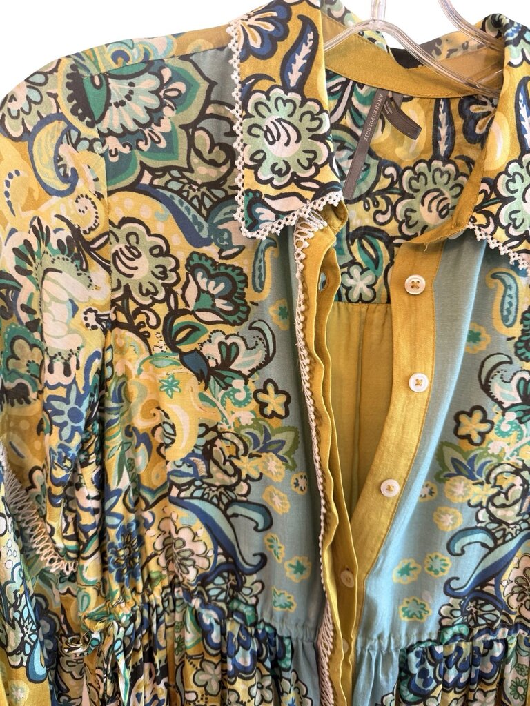 Floral Drawstring Sides