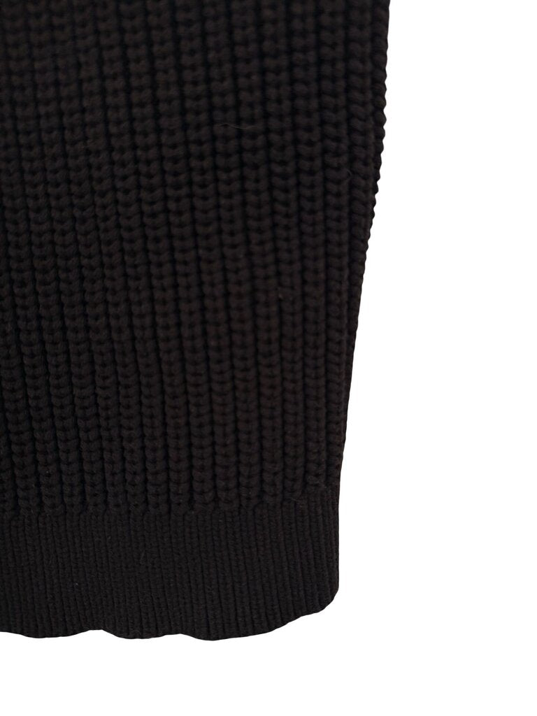 Knitted Button Front
