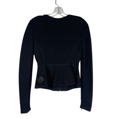 L/S Zip Front Knit