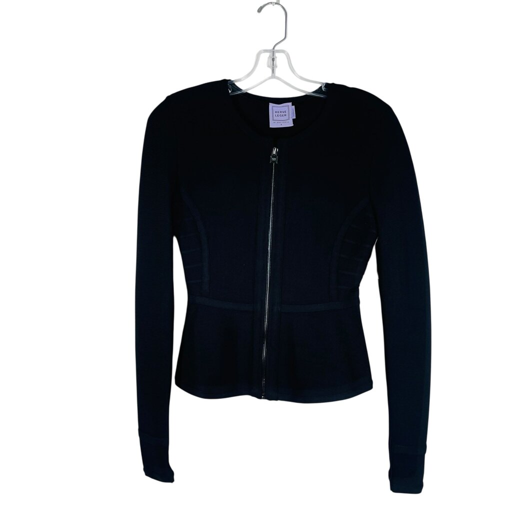 L/S Zip Front Knit