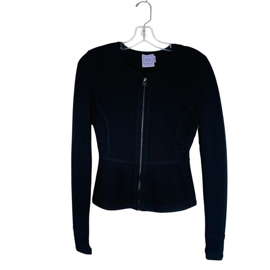 L/S Zip Front Knit