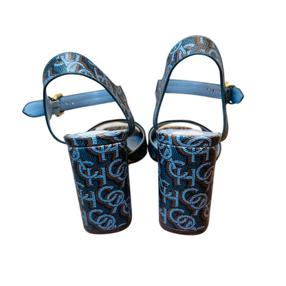 Logo Heel Sandal