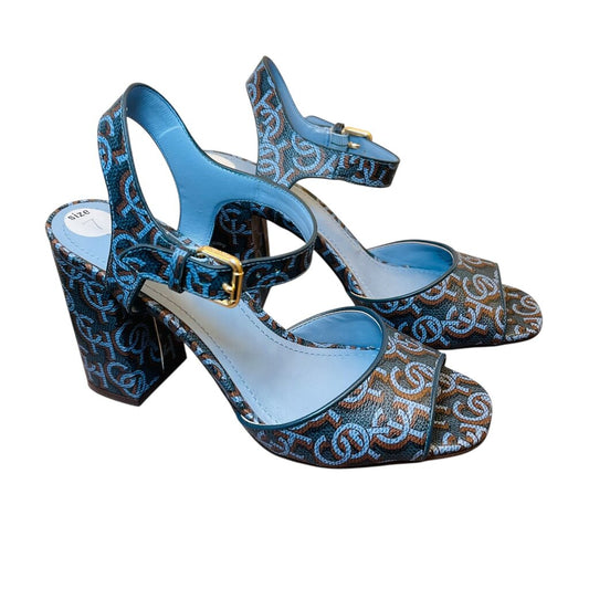 Logo Heel Sandal