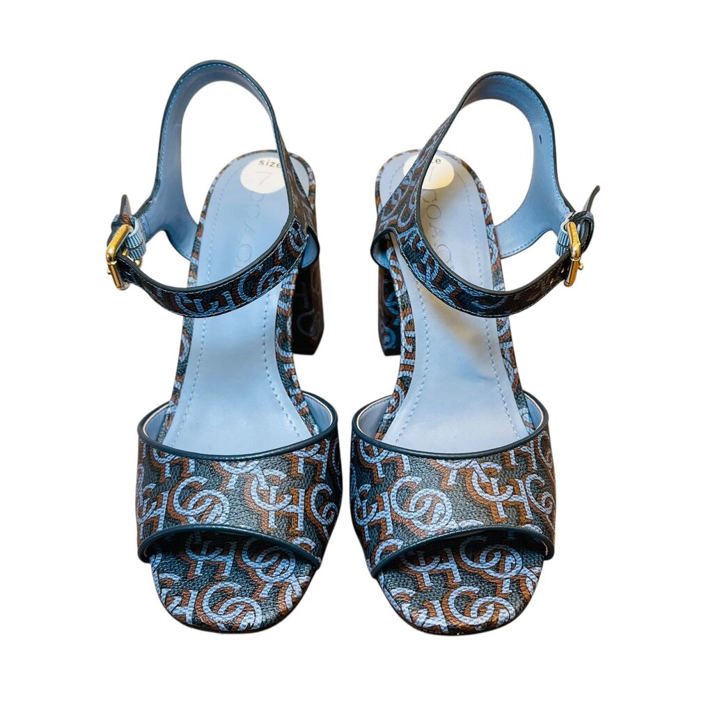 Logo Heel Sandal