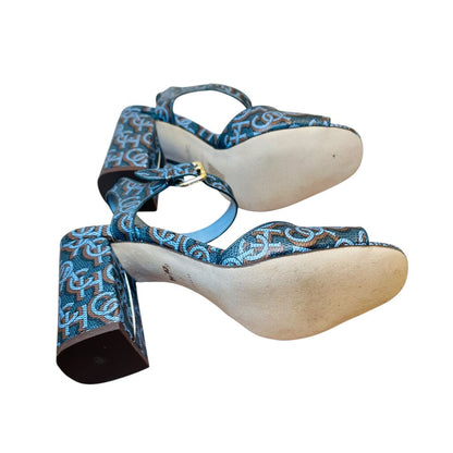 Logo Heel Sandal