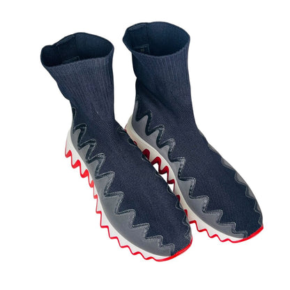 Flame Rubber/Mesh Bootie
