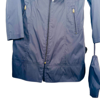 Nylon Zip Front W/Hood NWT