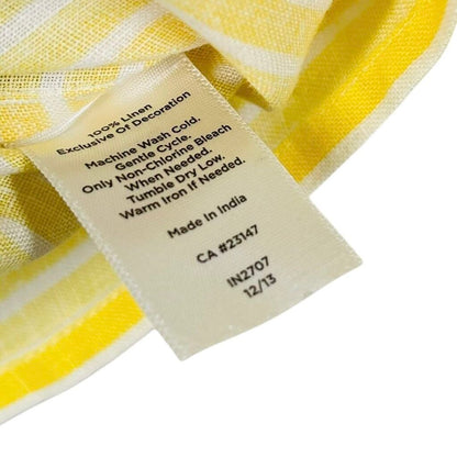 Linen Stripe W/Embro