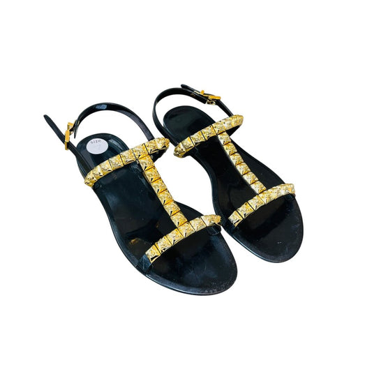 Flat Gold Studded Jelly