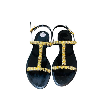Flat Gold Studded Jelly