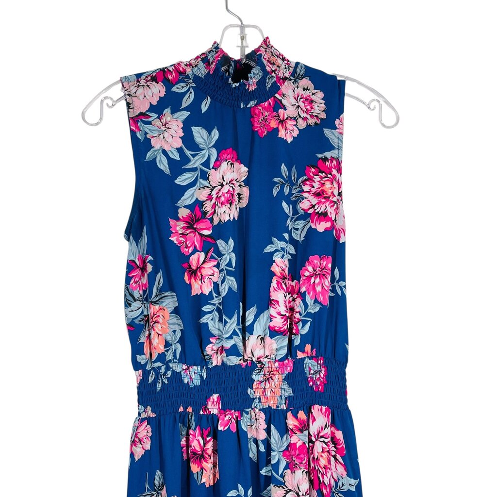 Floral Hi Low Smocked