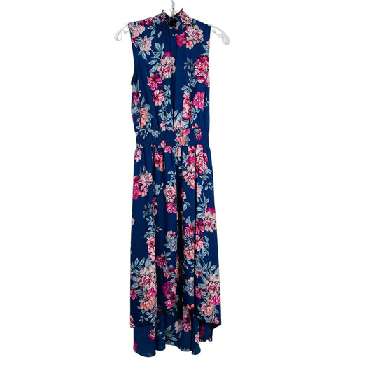 Floral Hi Low Smocked