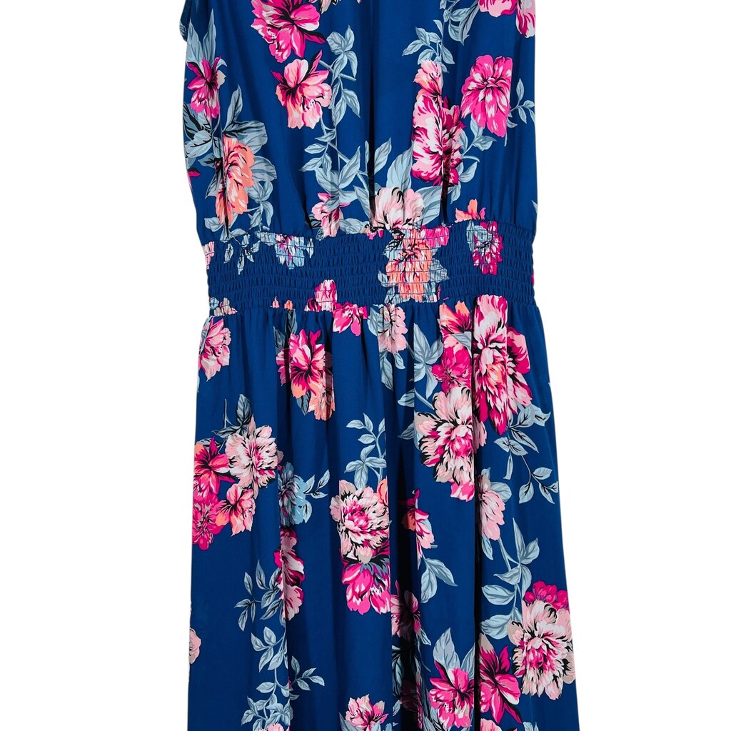 Floral Hi Low Smocked