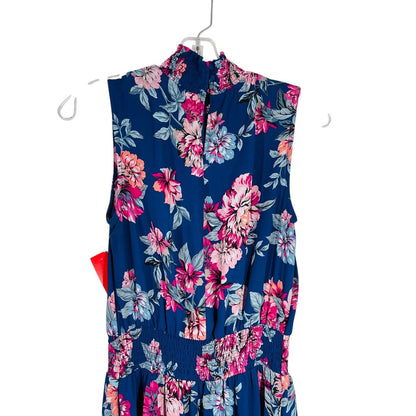 Floral Hi Low Smocked