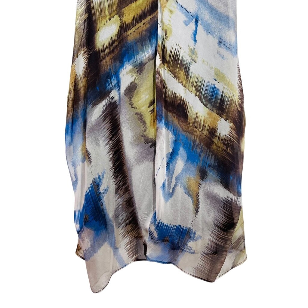 Printed Chiffon Over Slip