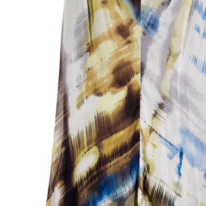 Printed Chiffon Over Slip