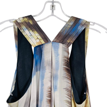 Printed Chiffon Over Slip