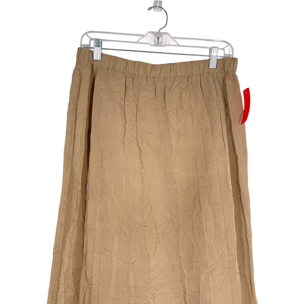 Crinkle Midi Pull On