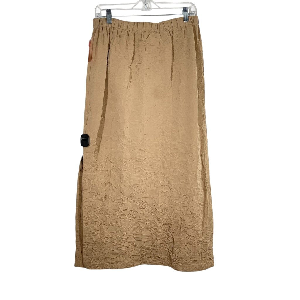Crinkle Midi Pull On