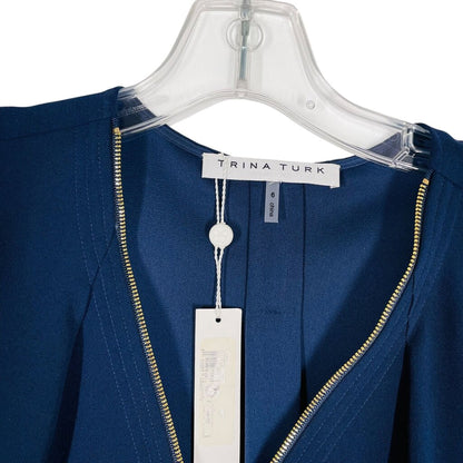 Crepe Zip Front NWT