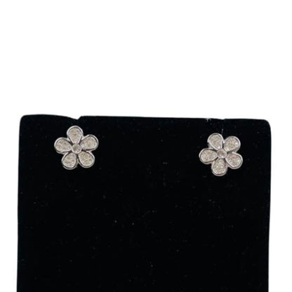 Flower CZ Studs