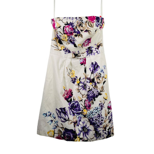 Floral Strapless