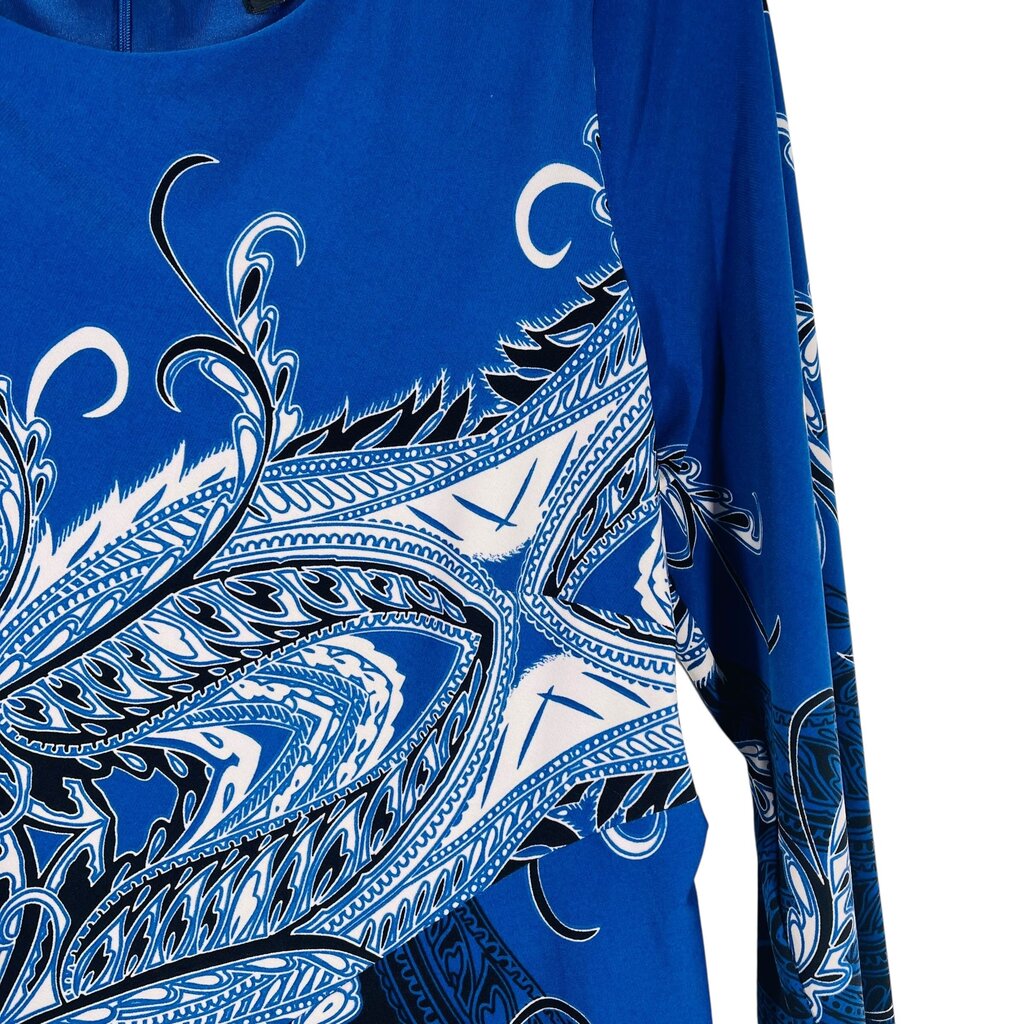 Paisley Print Ruched