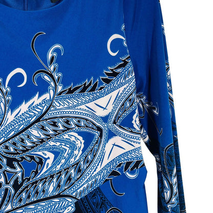 Paisley Print Ruched