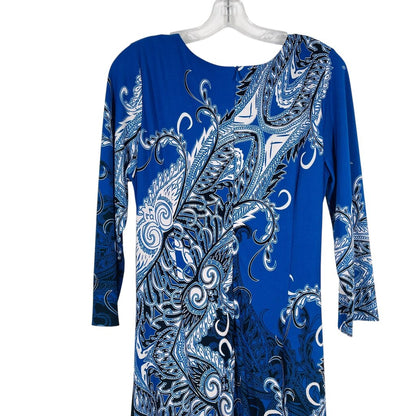 Paisley Print Ruched
