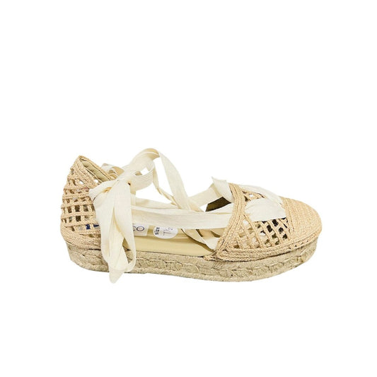 Jute Espadrille W/Ankle Tie