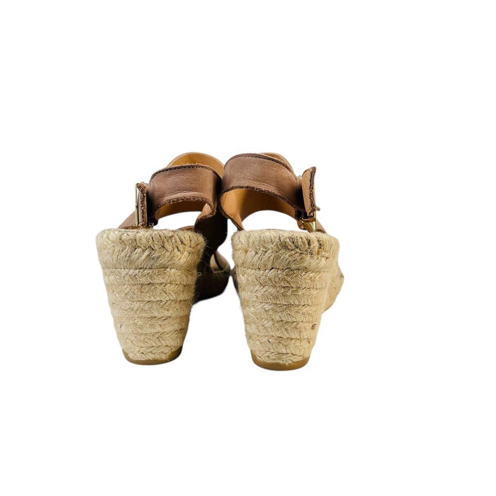 Straw Wedge 2 Strap Sandal