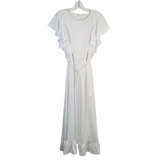 Slvs W/Ruffles Midi