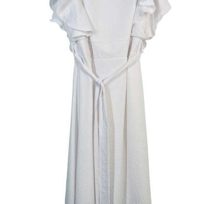 Slvs W/Ruffles Midi