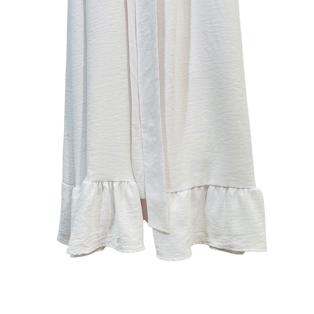 Slvs W/Ruffles Midi