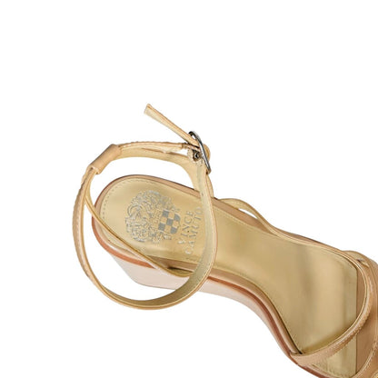 Patent Wedge Ankle Strap