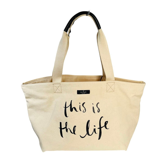 this is the life Canvas Tote