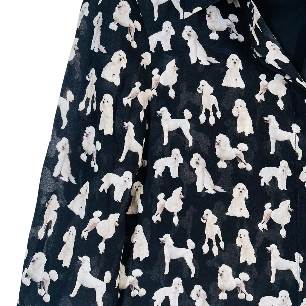 Poodle Crop Blouse