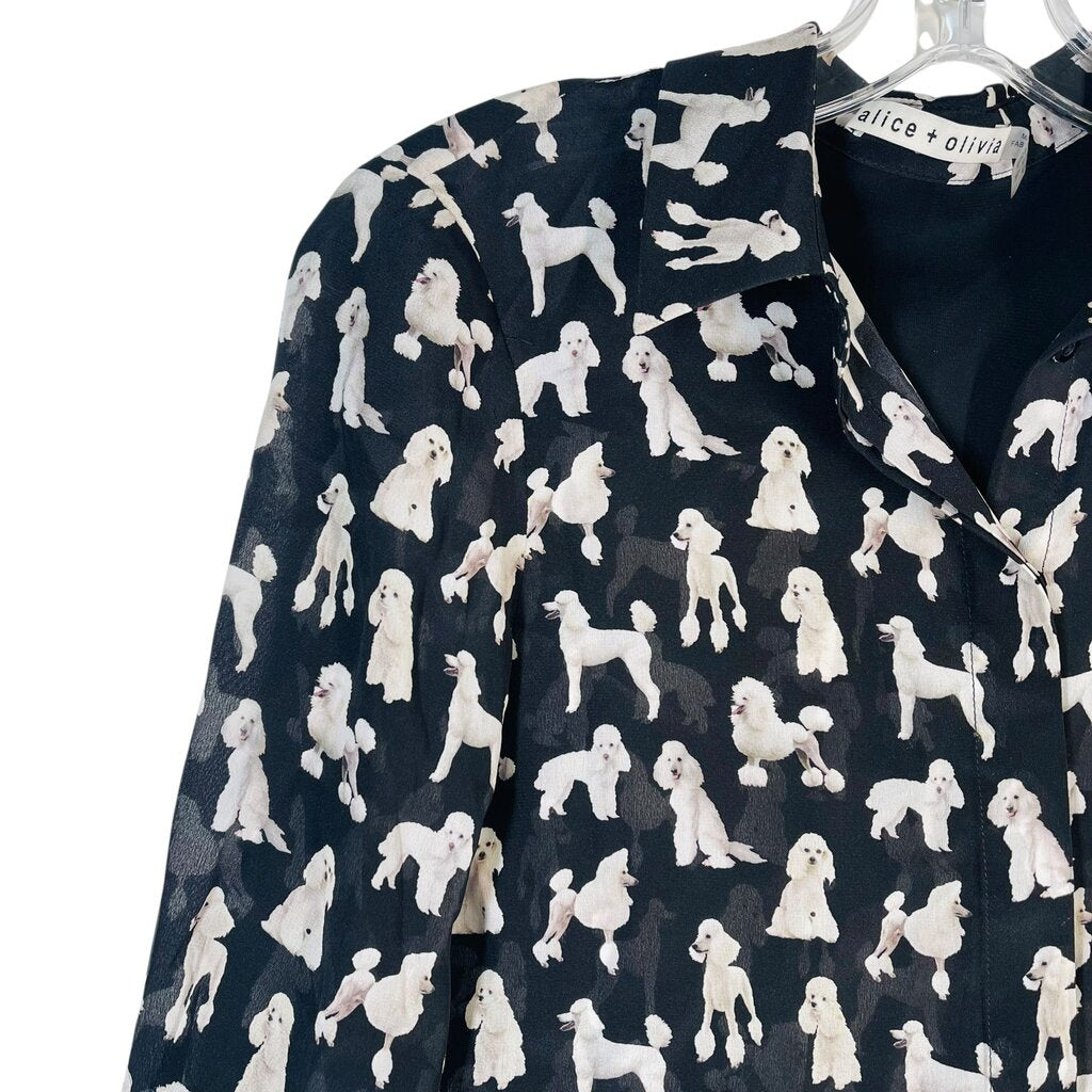 Poodle Crop Blouse