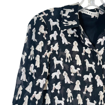 Poodle Crop Blouse