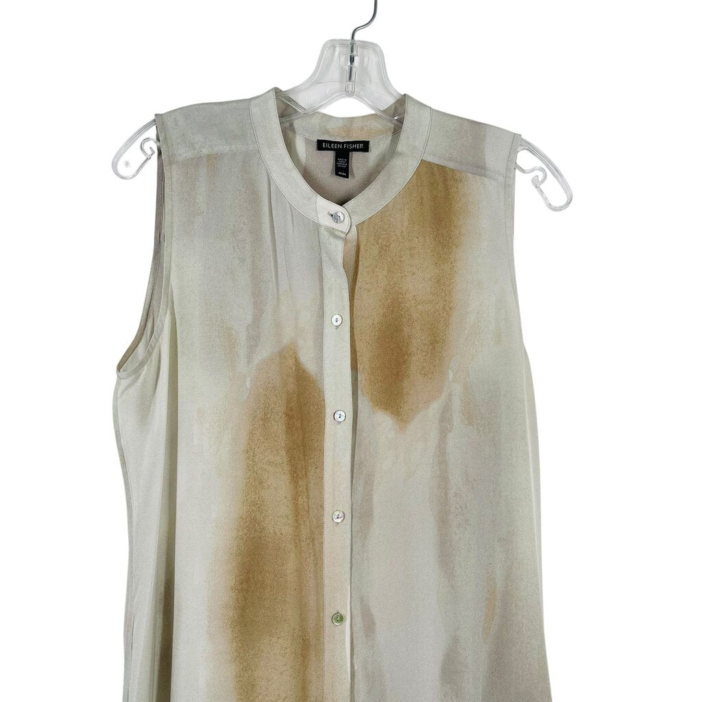 Silk Ombre Tunic Blouse