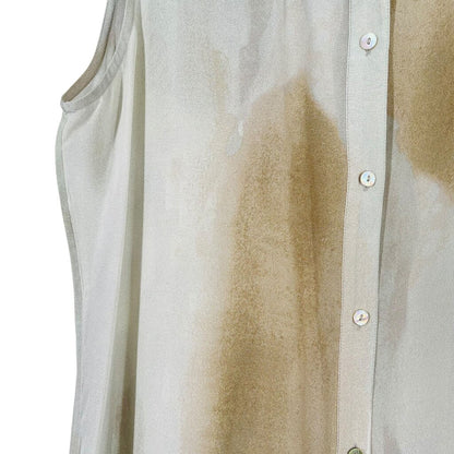 Silk Ombre Tunic Blouse