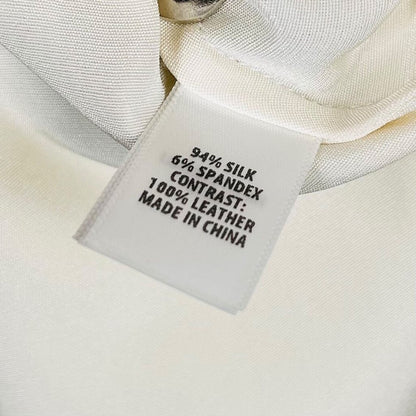 Reptile Trim Blouse