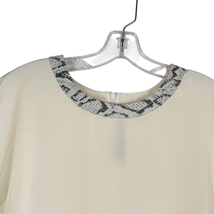 Reptile Trim Blouse