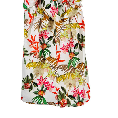 Strapless Knotted Frt Floral NWT