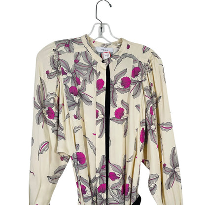 Floral Print Belted NWT